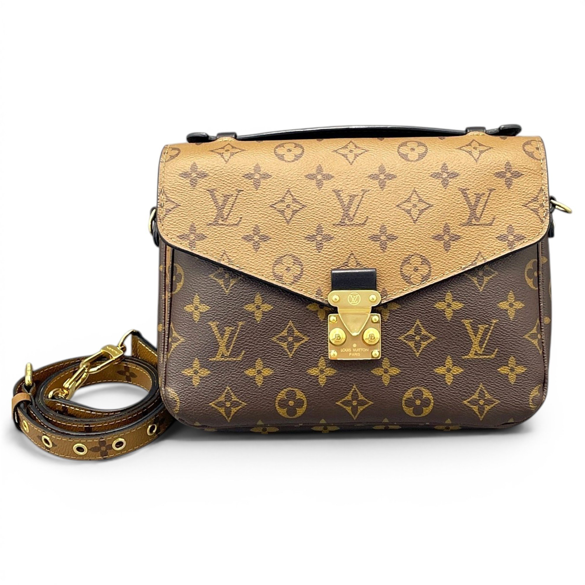 Metis leather handbag