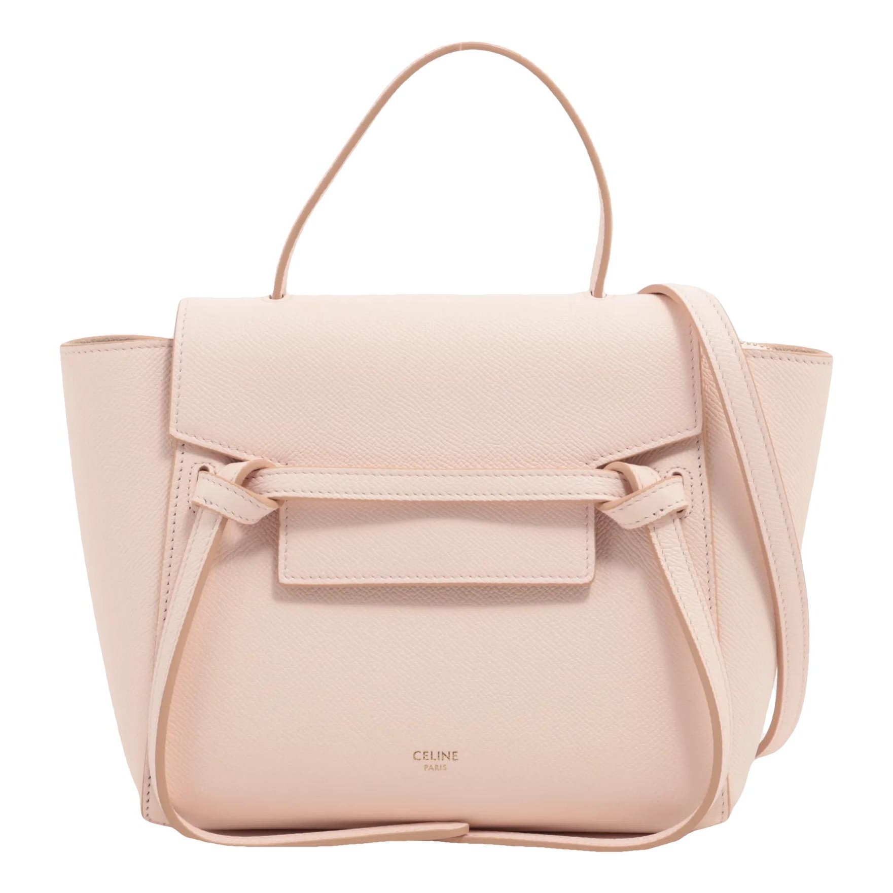 Belt leather handbag