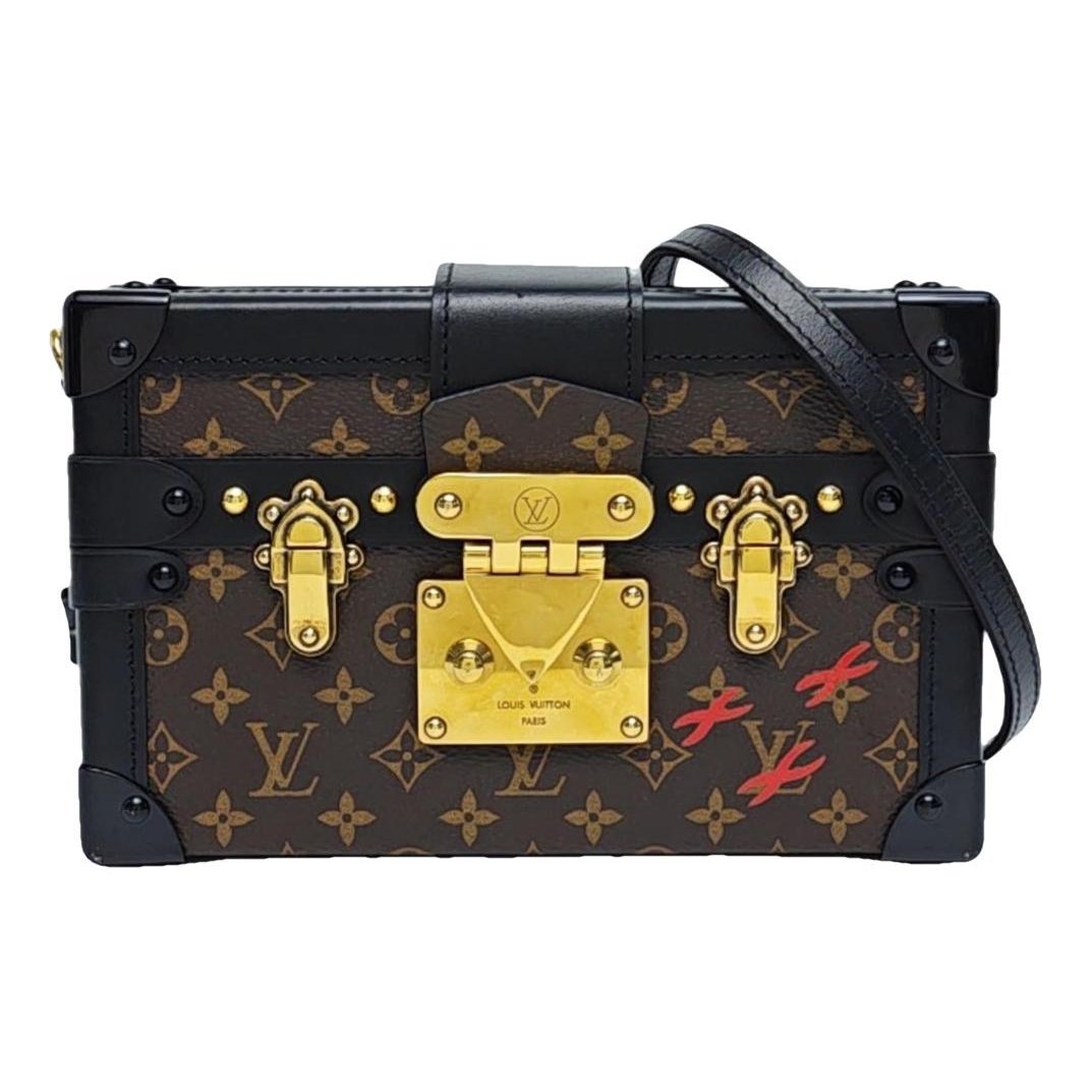 Petite Malle cloth handbag