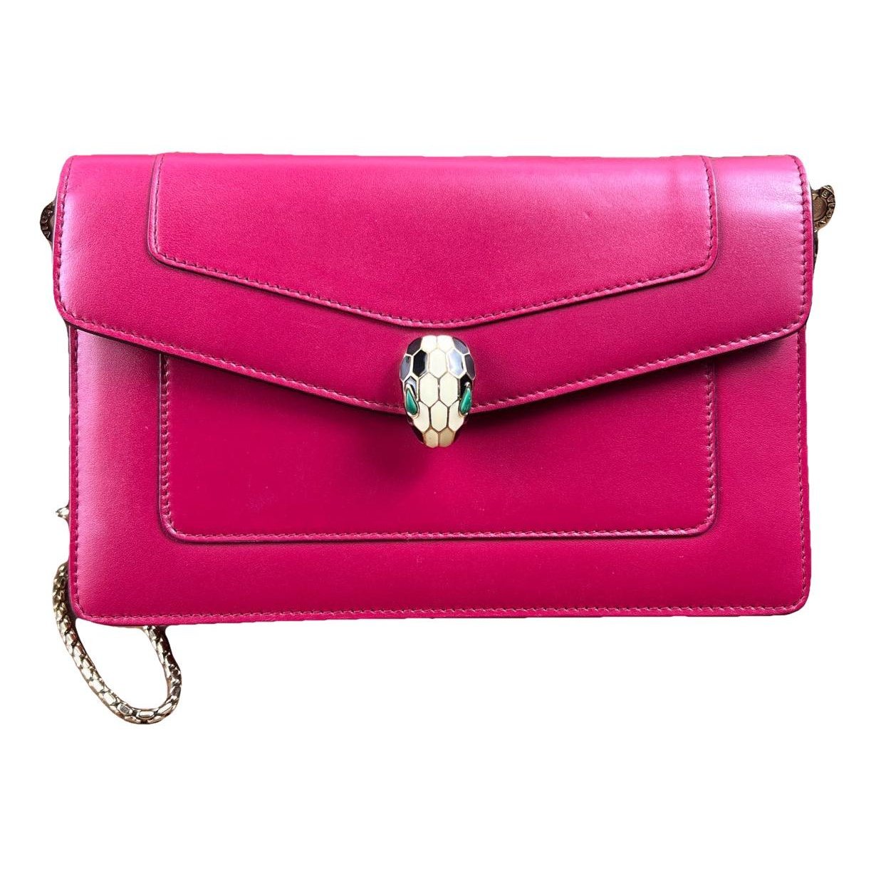 Serpenti leather tote