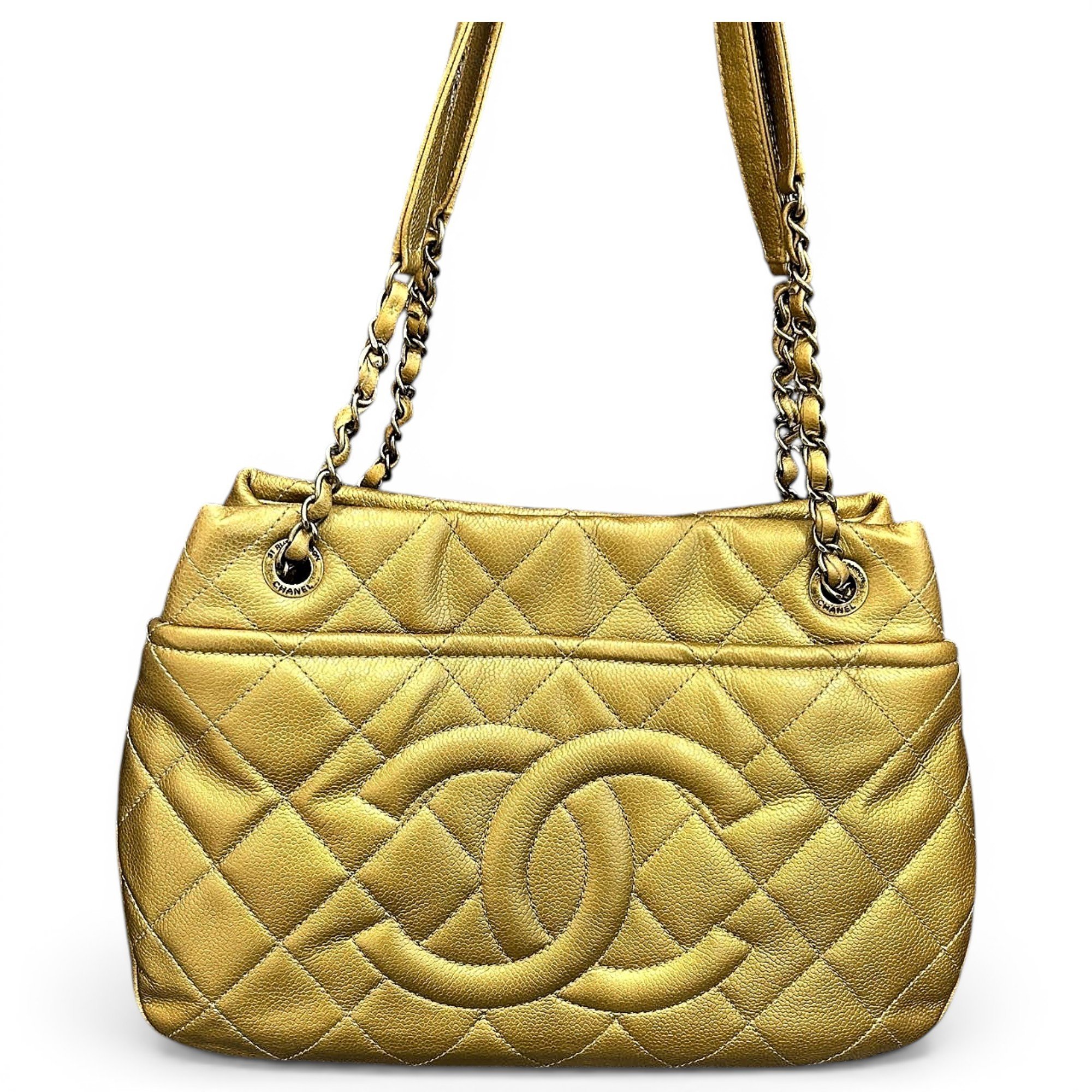 Grand shopping leather handbag