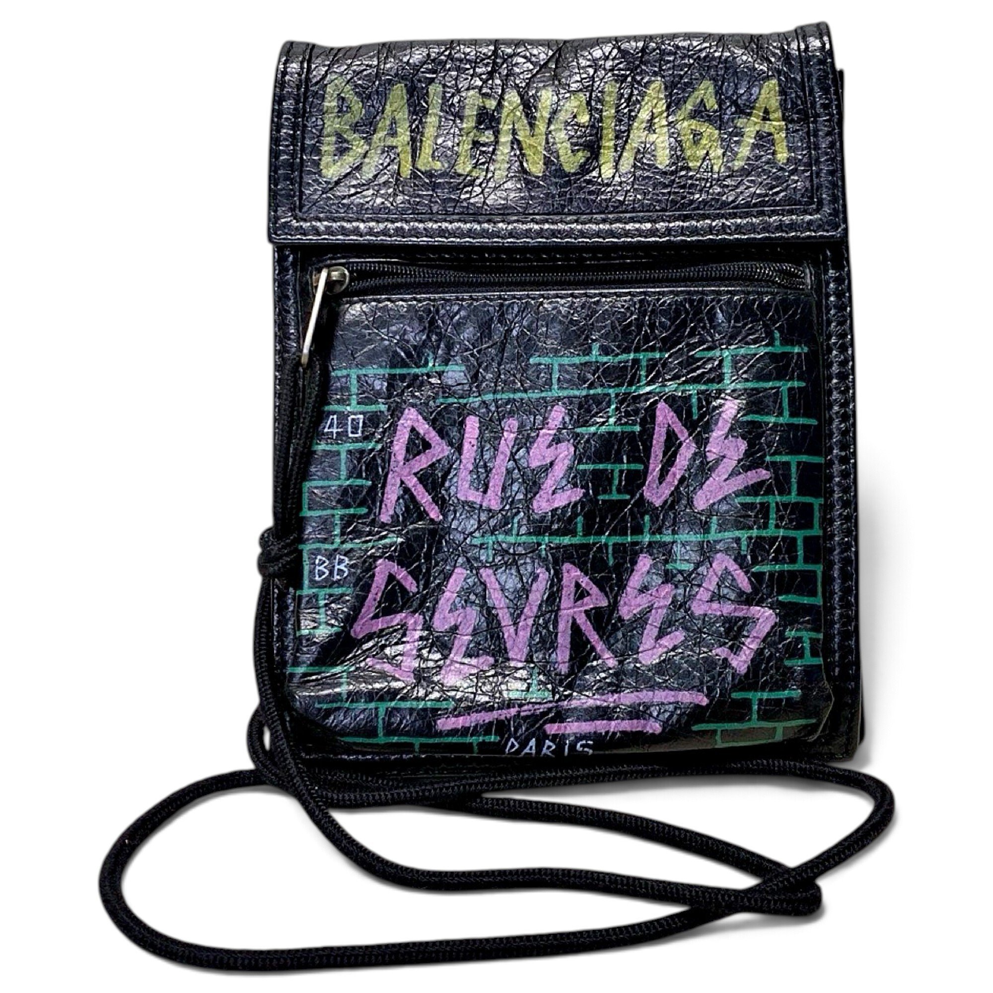 Leather crossbody bag