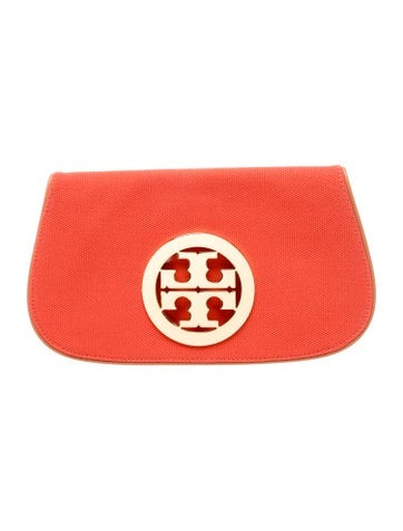 Tory Burch Canvas Clutch