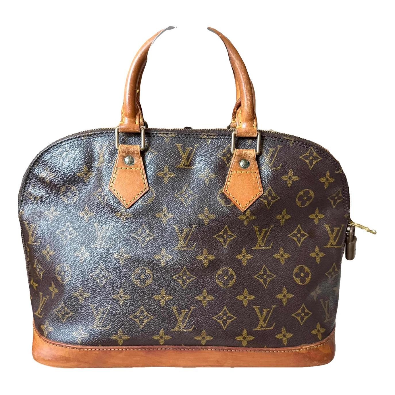 Alma leather handbag