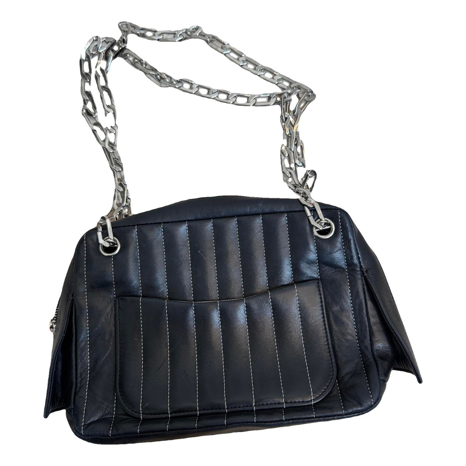 Leather handbag