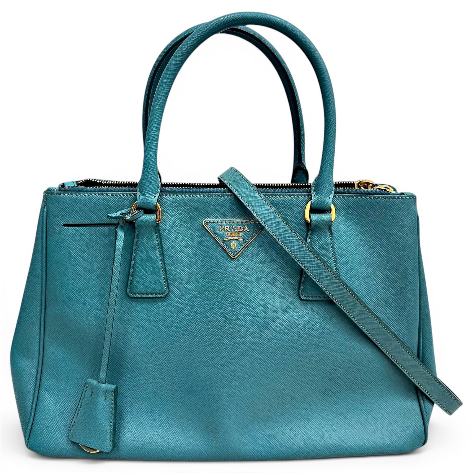 Galleria leather handbag