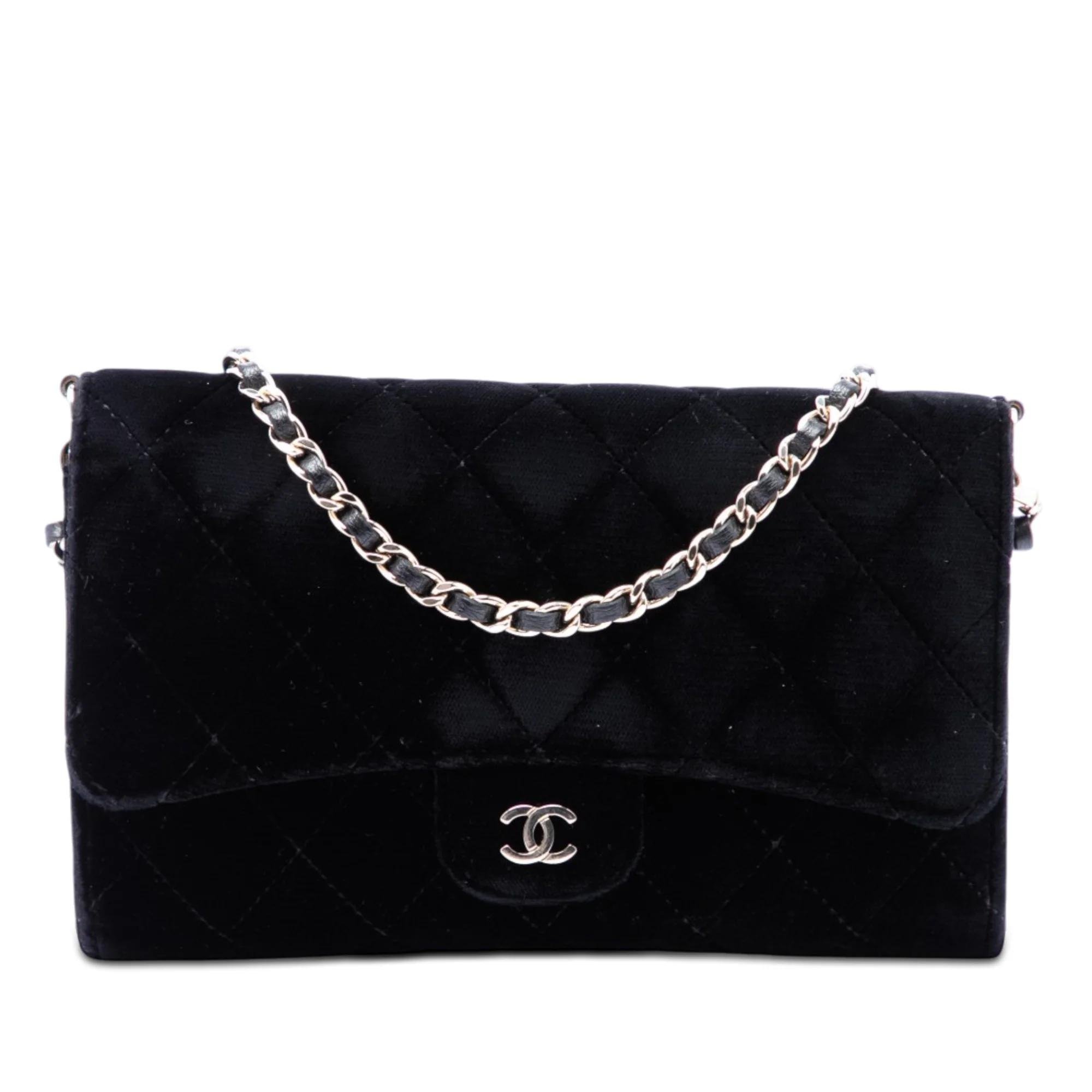 Velvet handbag
