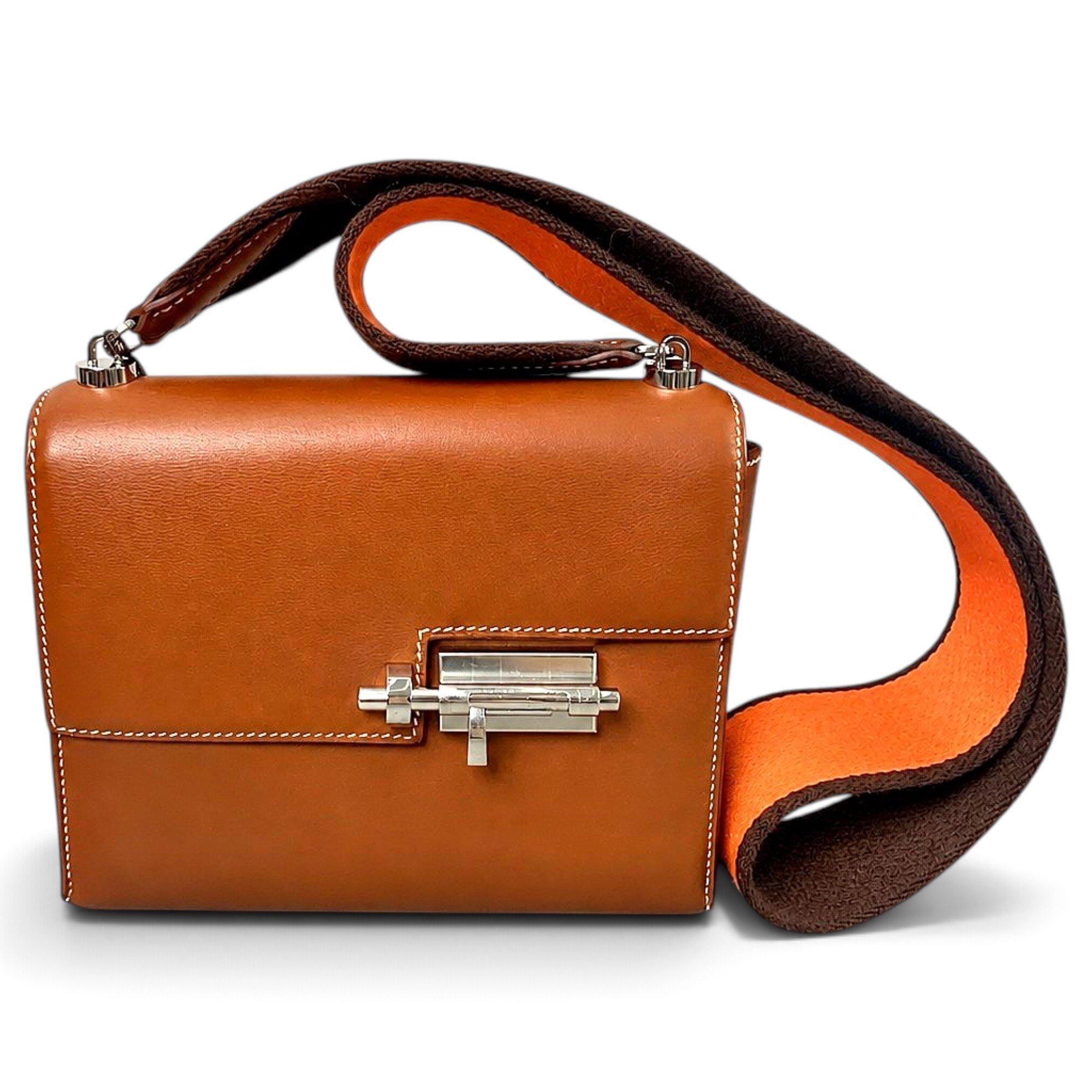 Verrou Mini leather handbag
