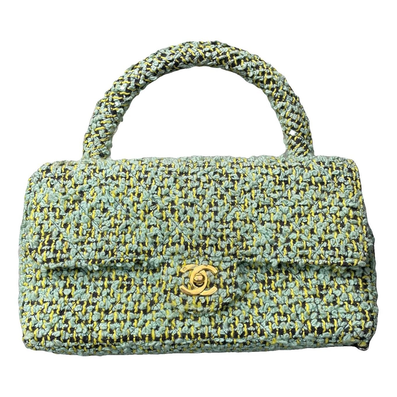 Trendy CC Flap tweed handbag