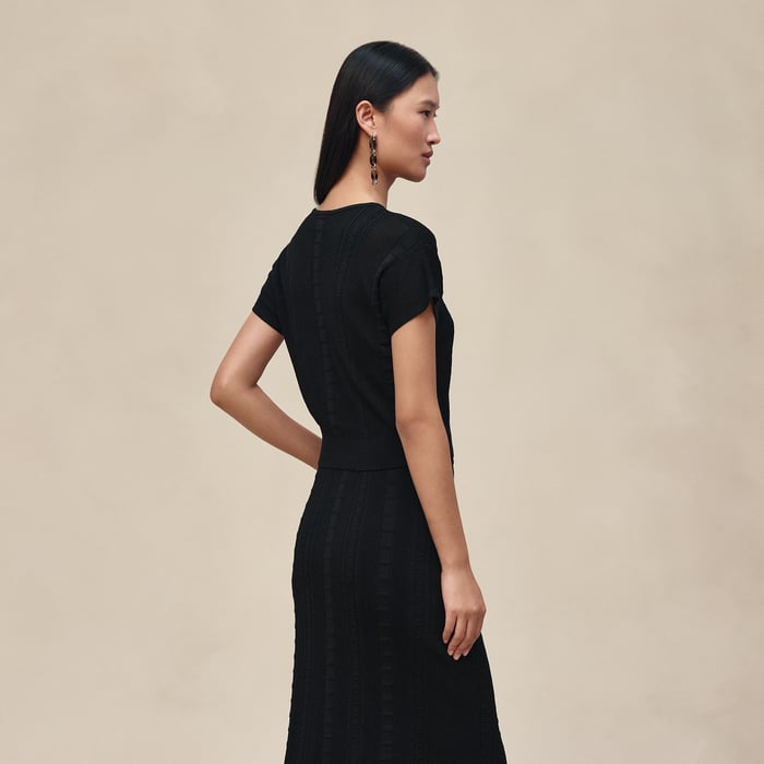 Noir Short-sleeve Sweater