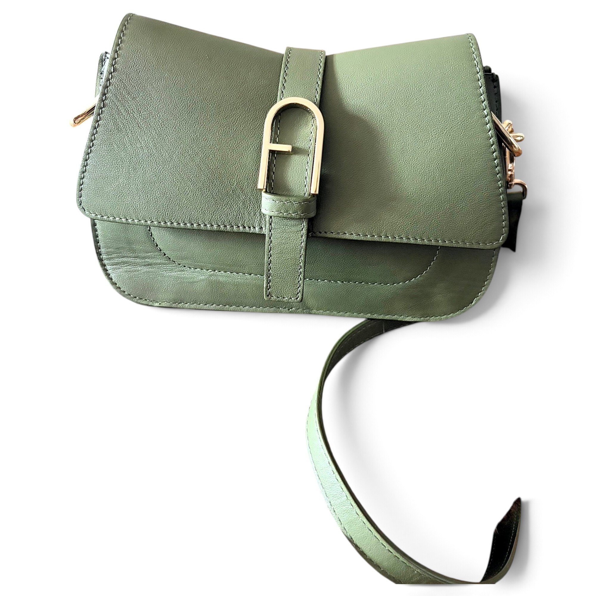 Leather crossbody bag