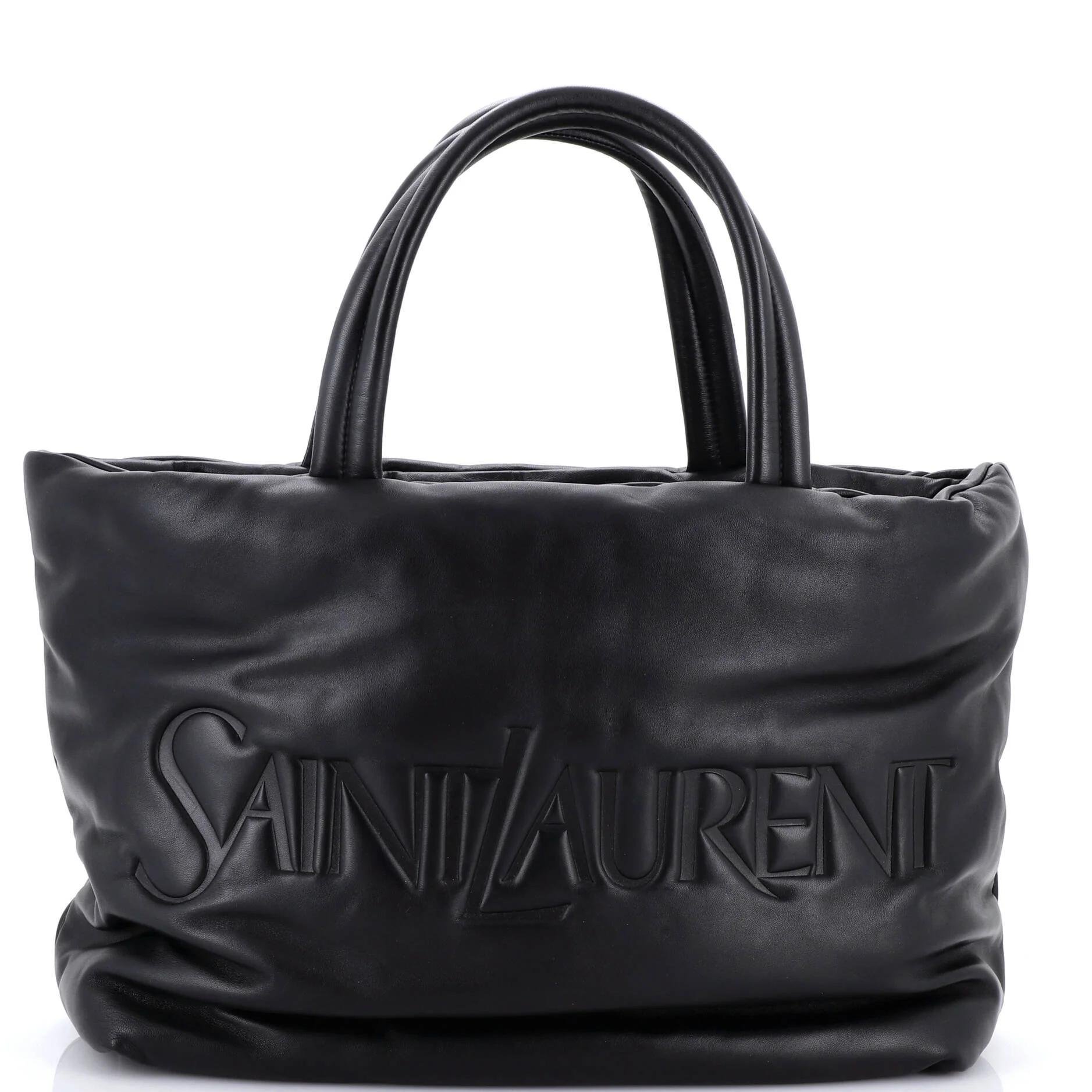Leather tote