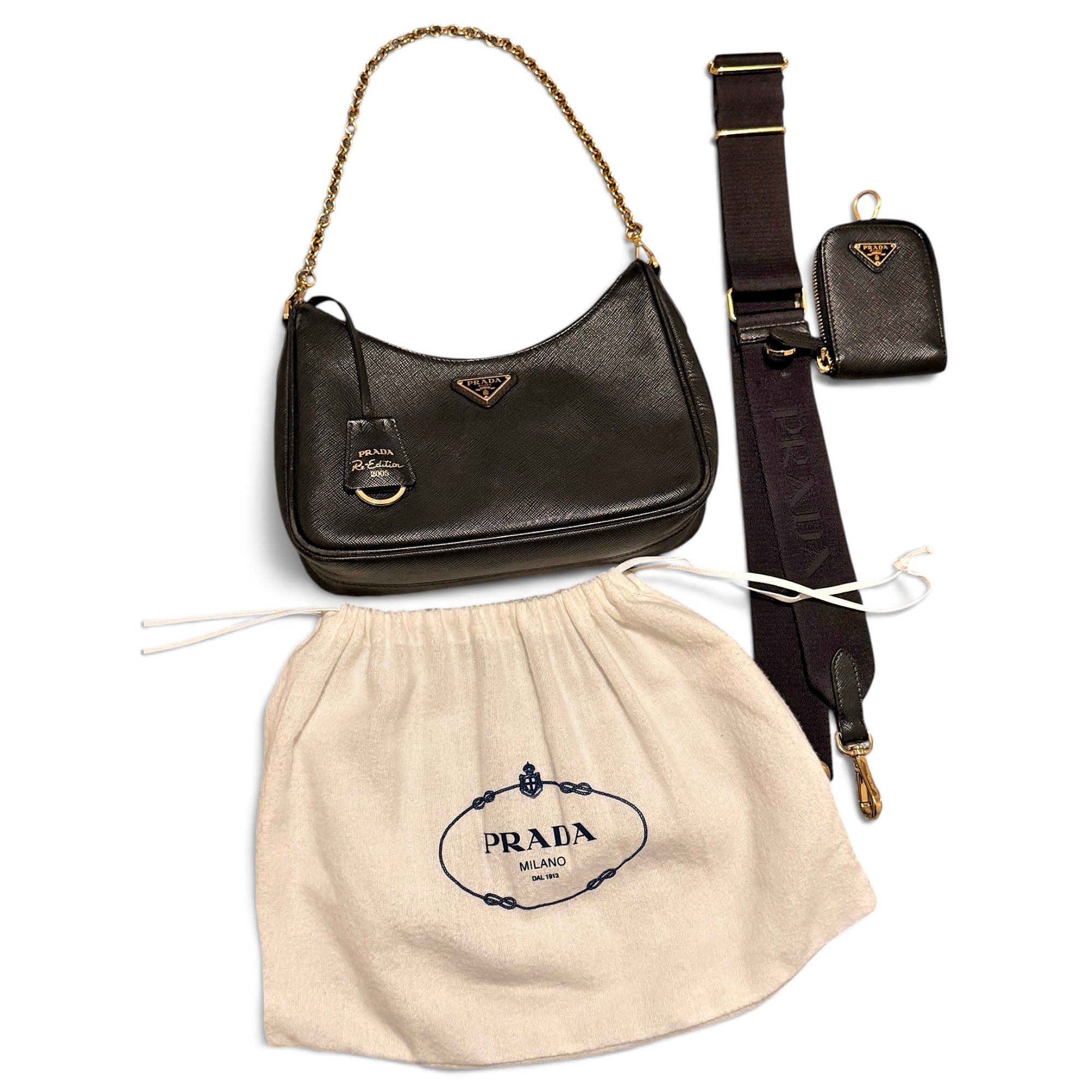 Re-Edition 2005 leather handbag