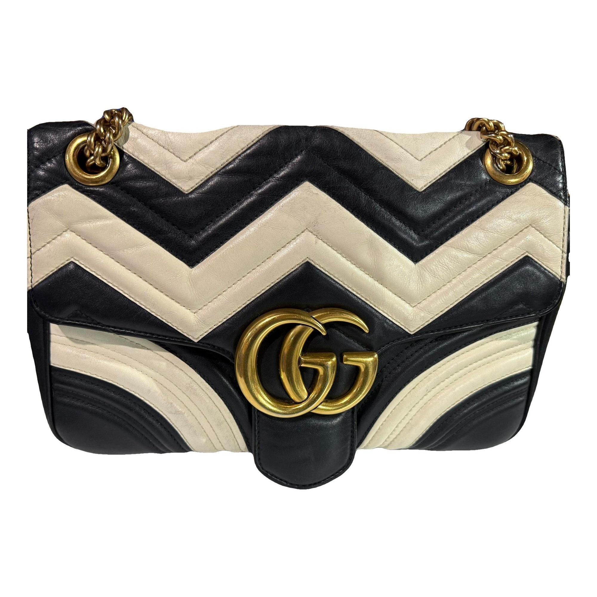 GG Marmont Chain Matelasse leather handbag