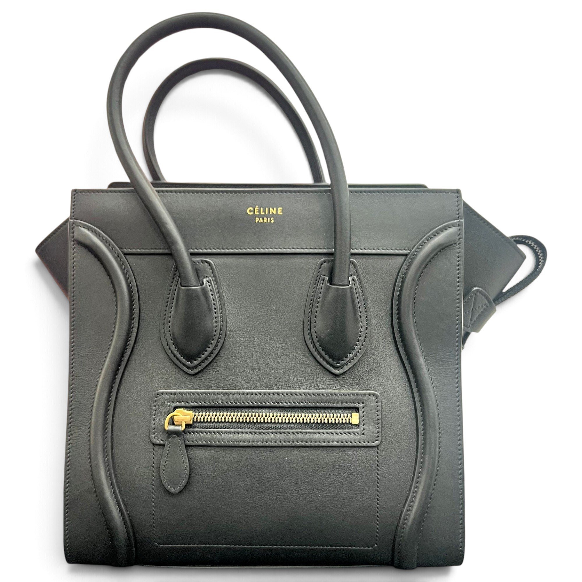 Luggage leather handbag