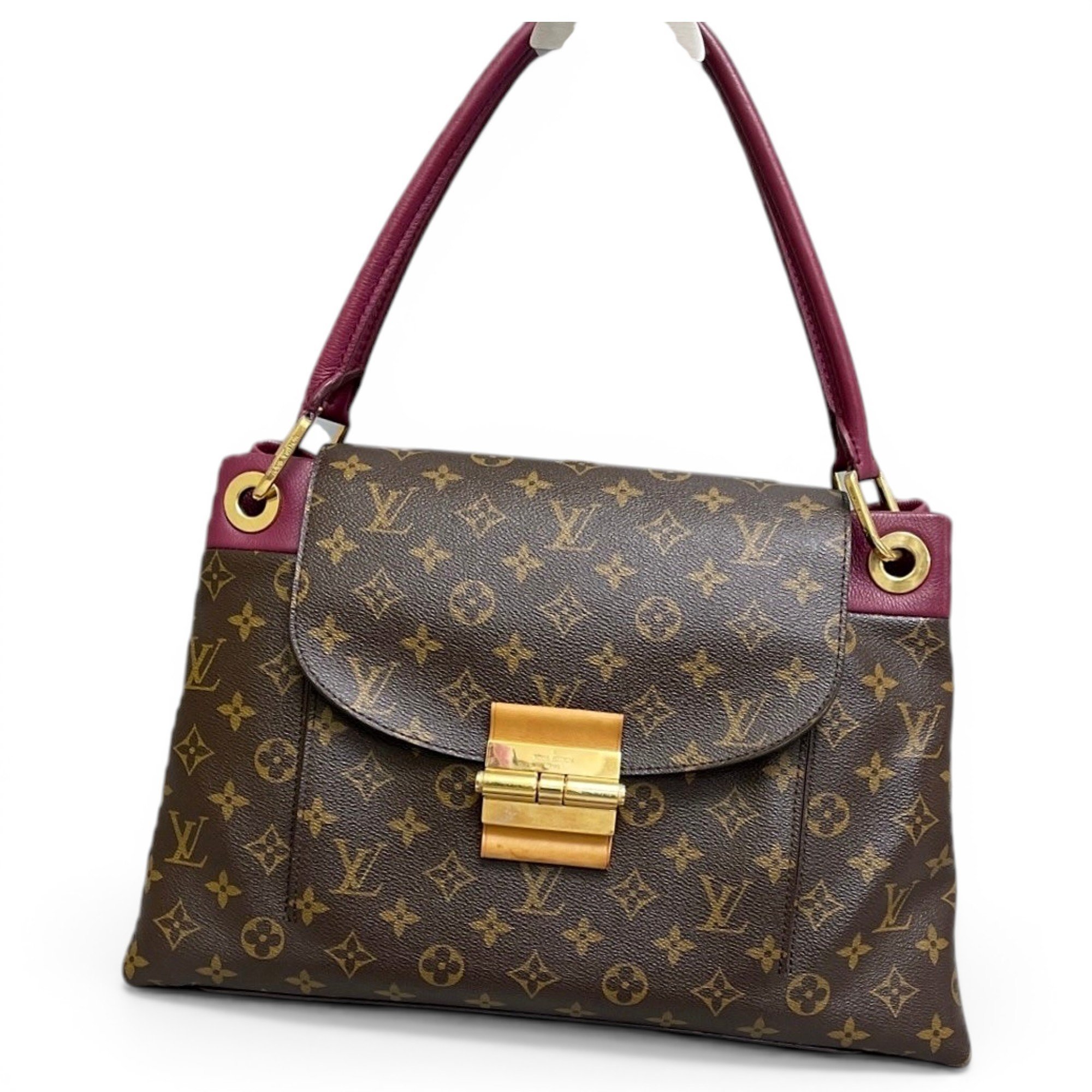 Olympe leather handbag