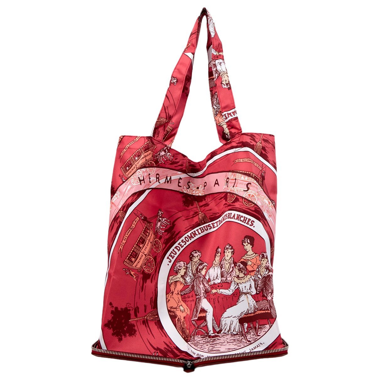 Silky Pop silk tote