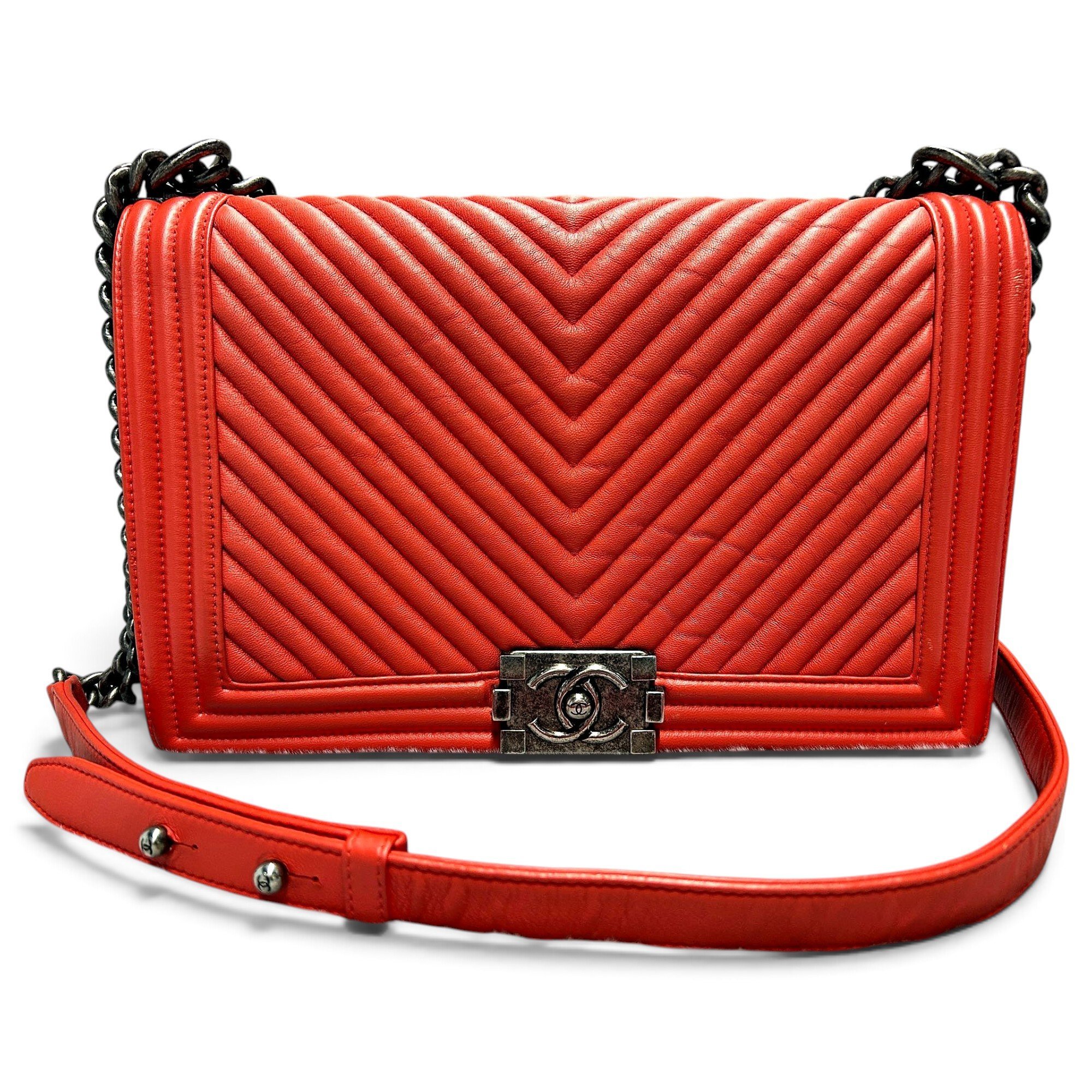 Boy leather handbag