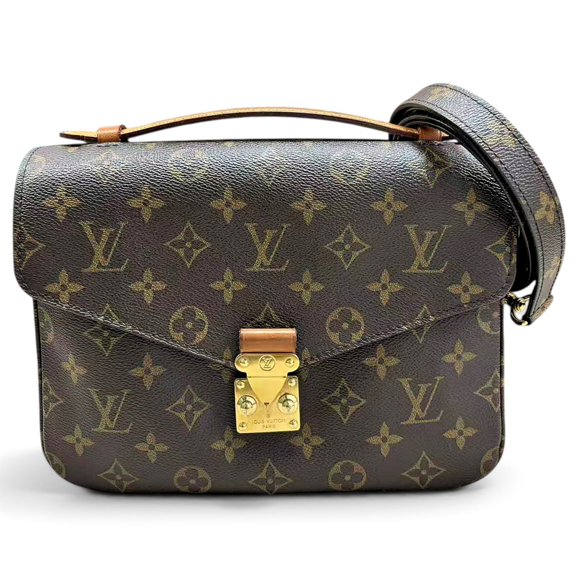 Metis leather crossbody bag