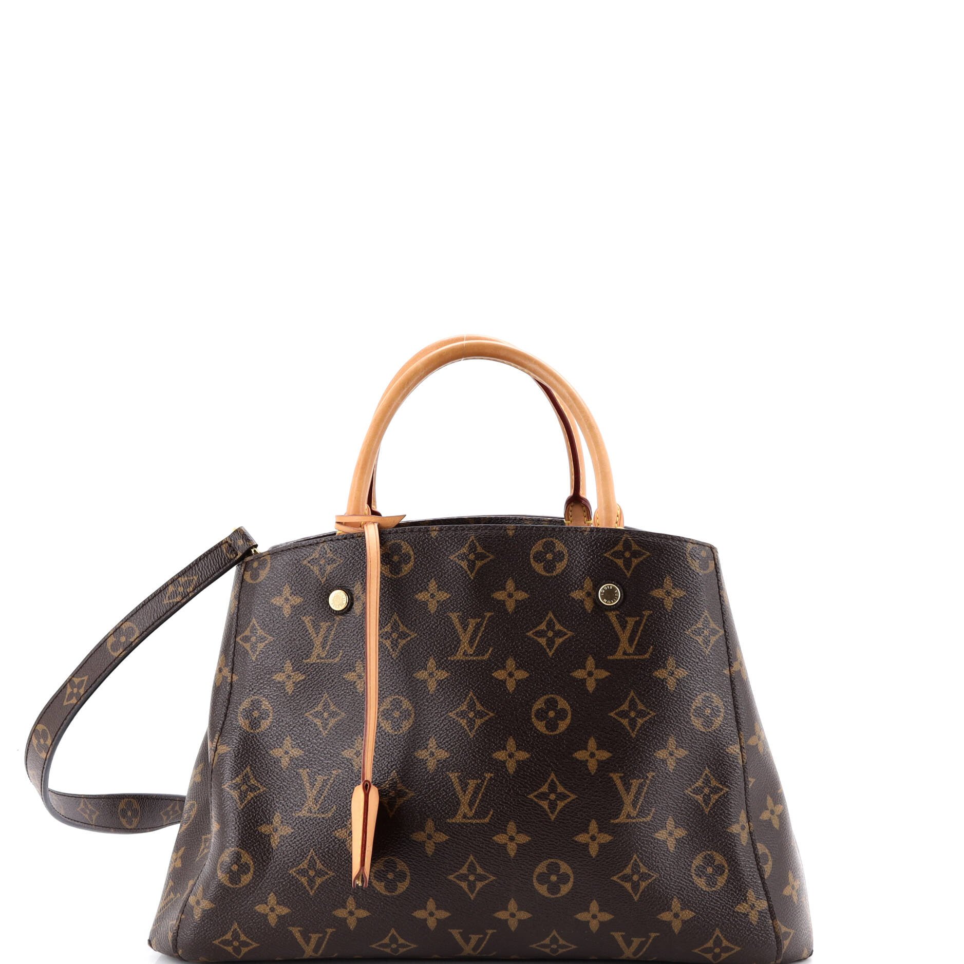 Louis Vuitton Montaigne Handbag Monogram Canvas MM