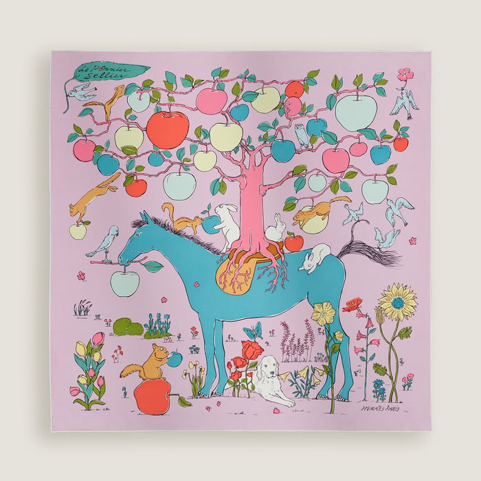 Le Pommier Sellier Scarf 90