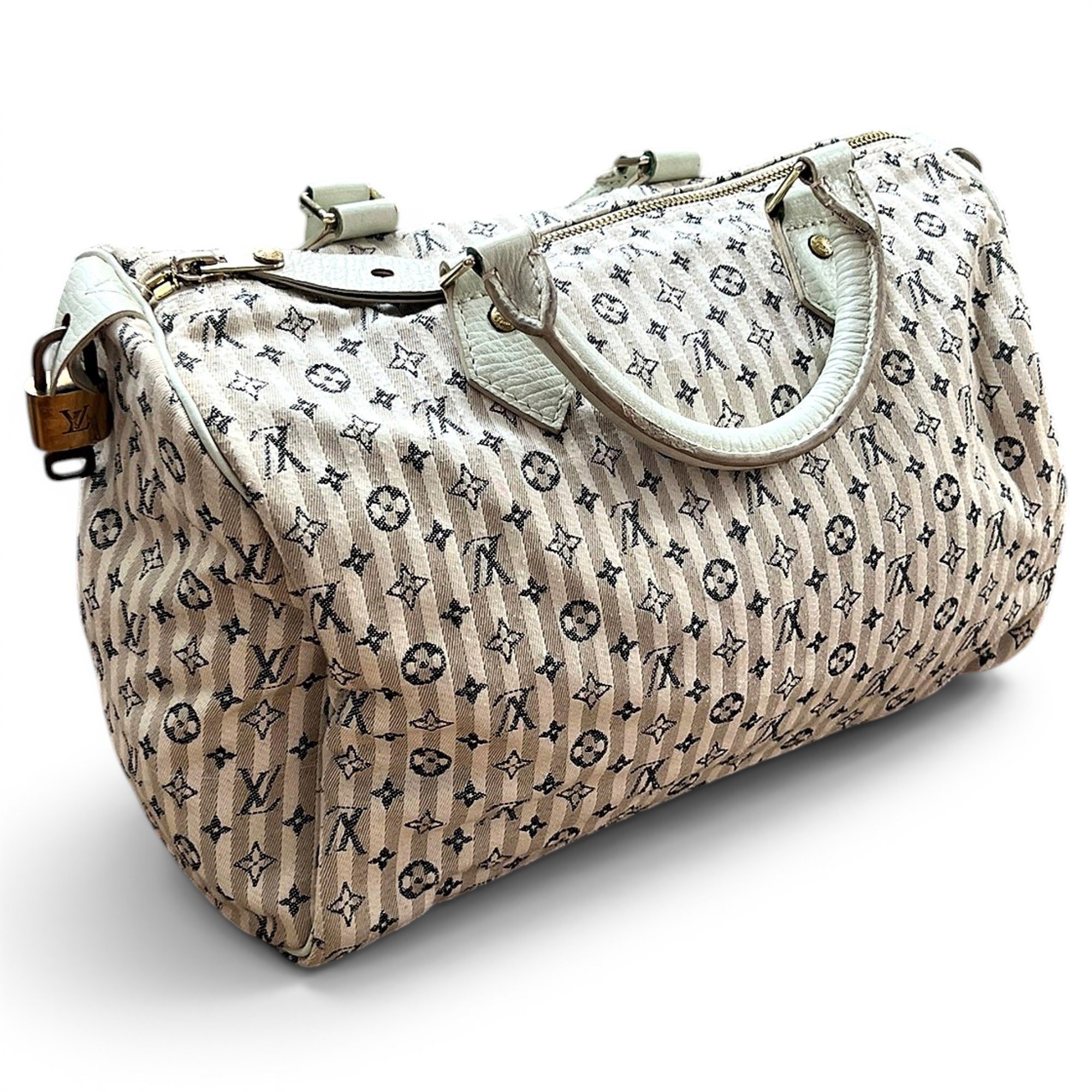 Speedy linen handbag