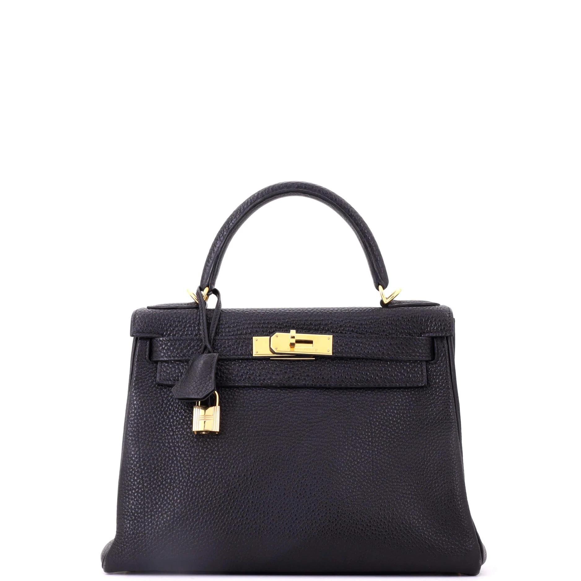 Kelly 28 leather crossbody bag