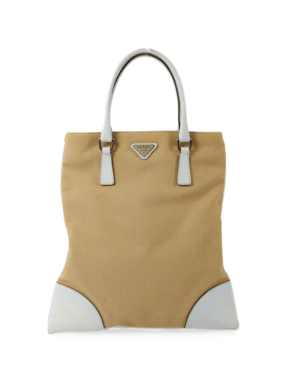 triangle-logo tote bag
