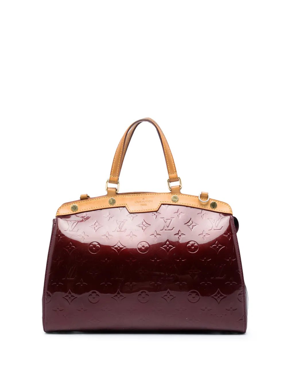 2012 Monogram Vernis Brea MM satchel