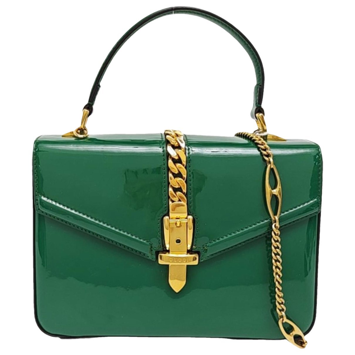Sylvie 1969 patent leather mini bag