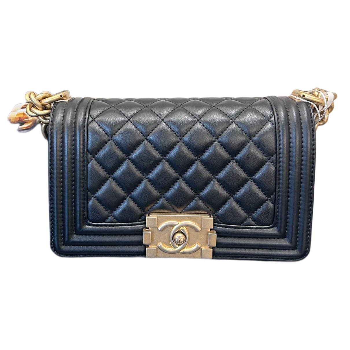 Boy leather crossbody bag