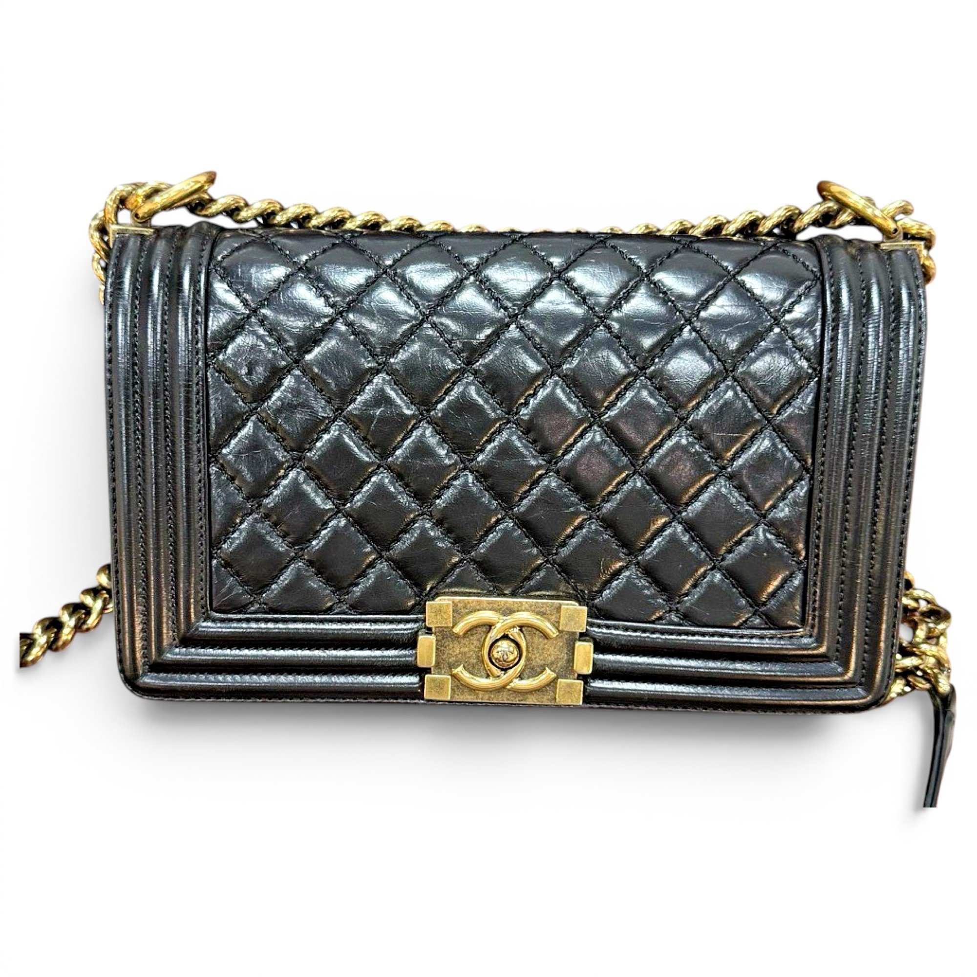 Boy leather handbag