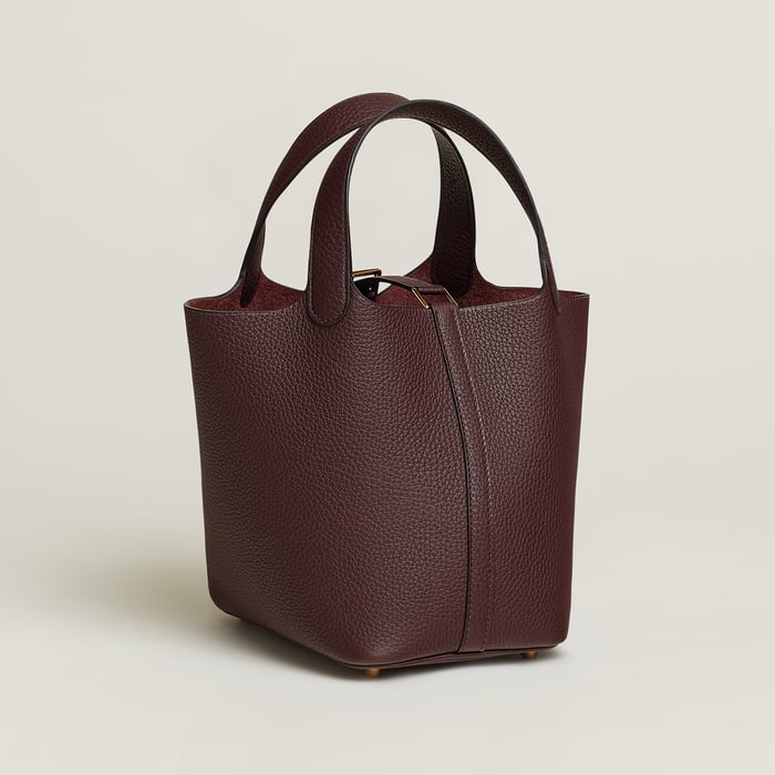 Rouge Sellier Picotin Lock 18 Bag