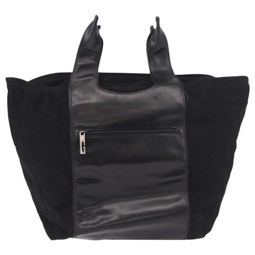 Leather tote