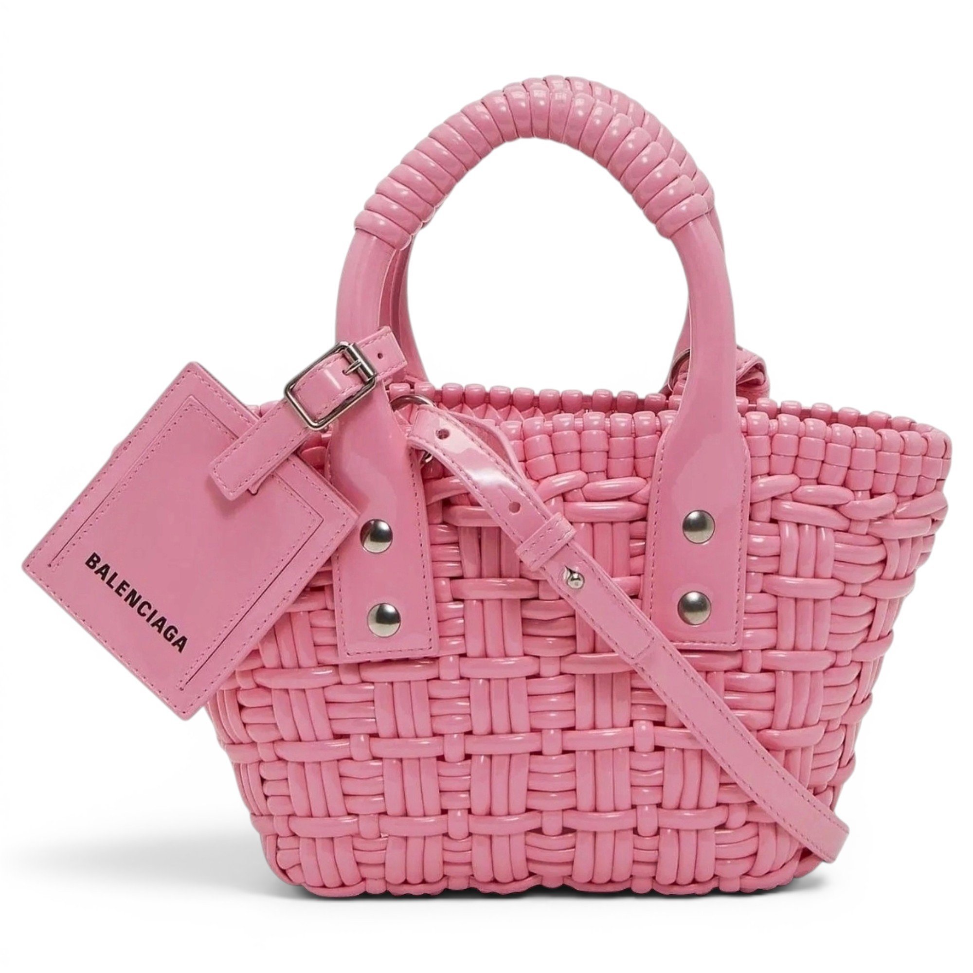Bistro Panier leather tote