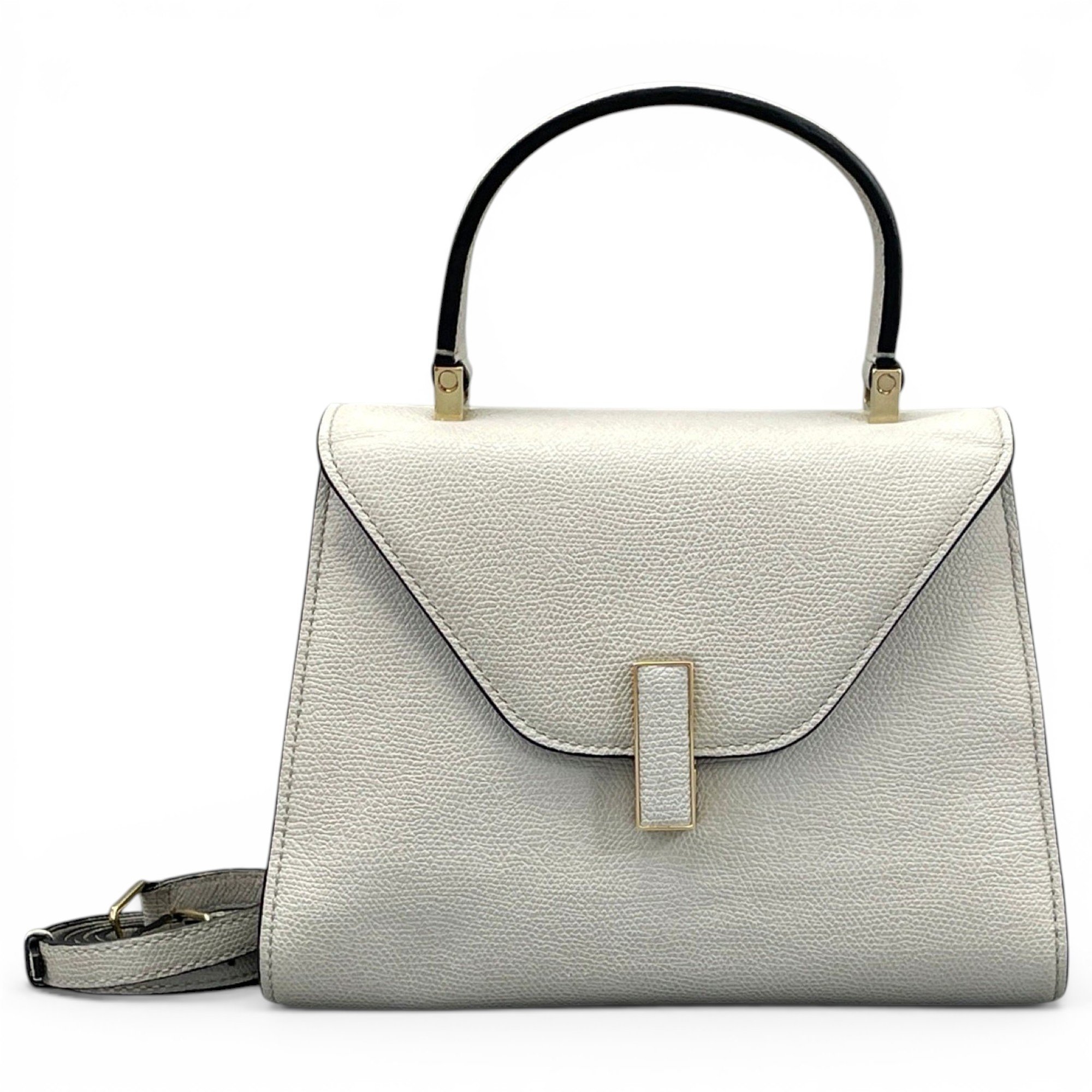 Iside leather handbag