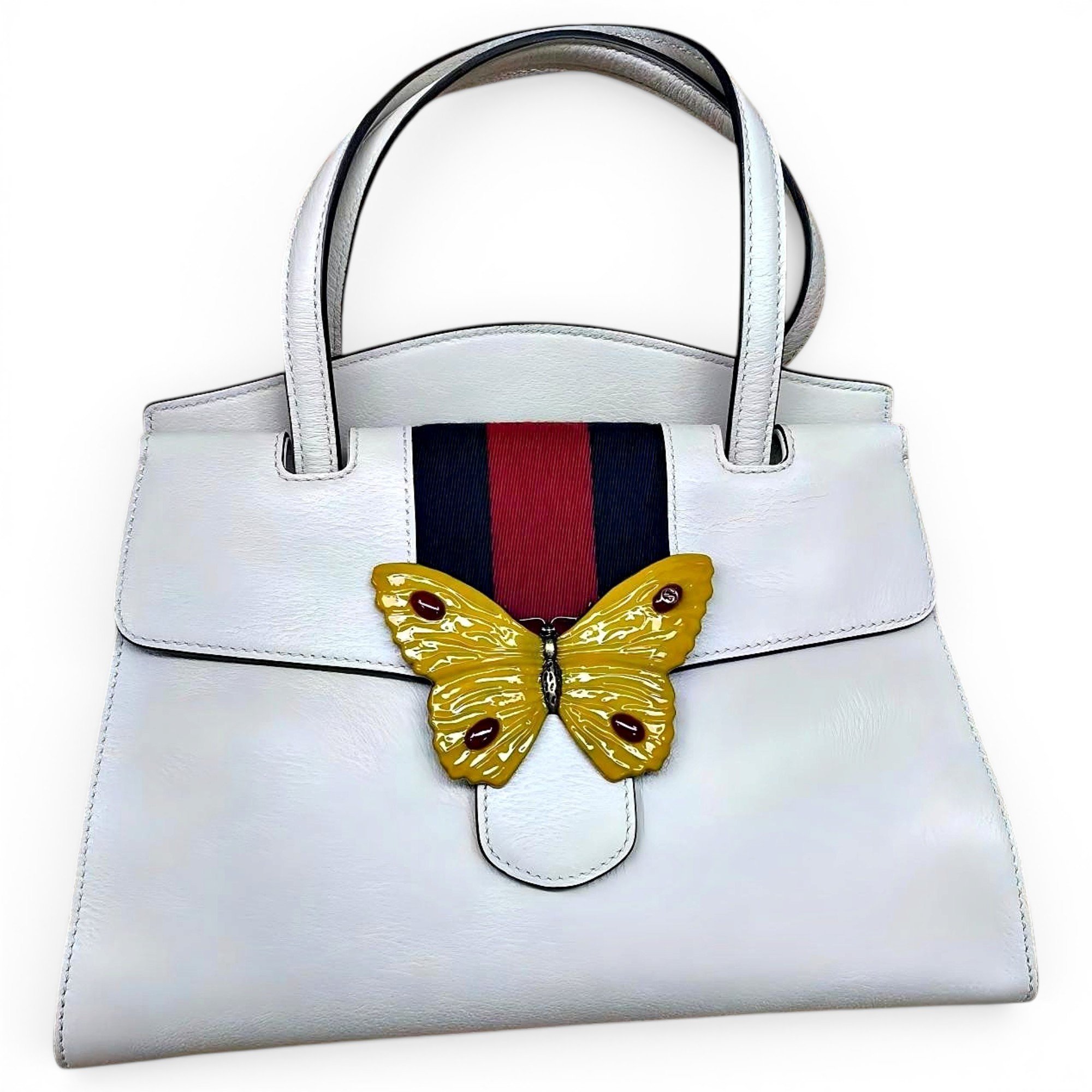 Leather handbag