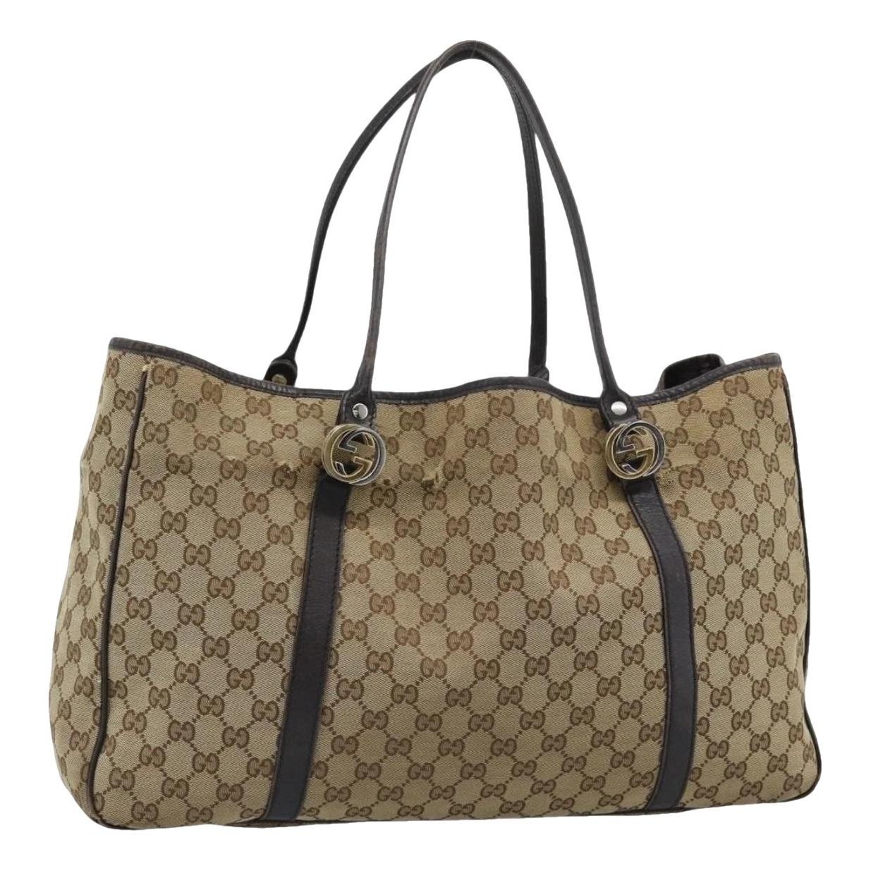 Leather tote