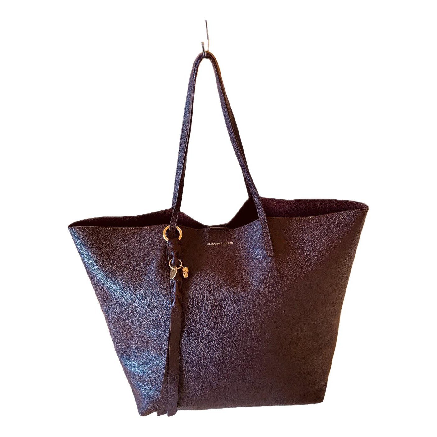 Alexander McQueen Leather tote
