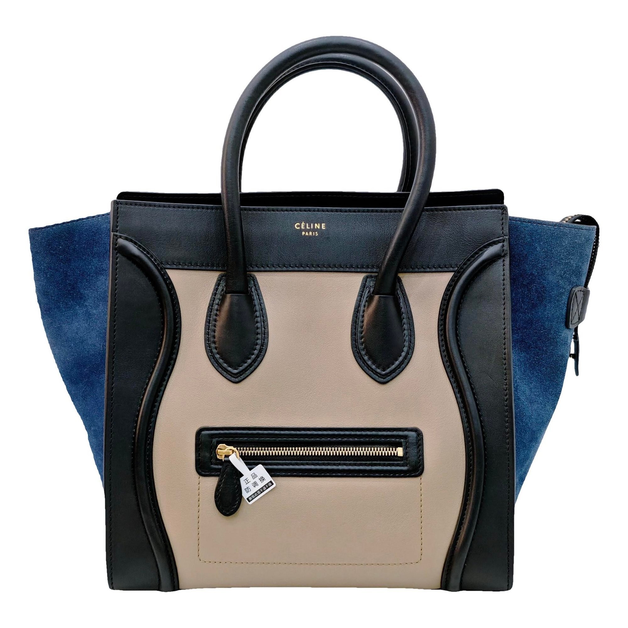 Luggage leather handbag