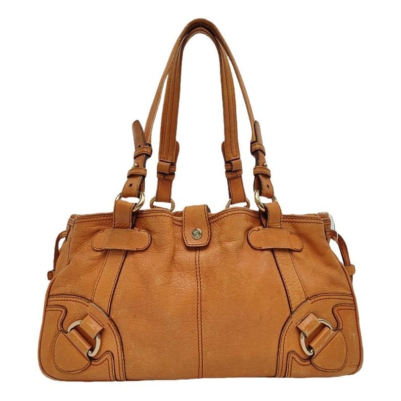Leather handbag