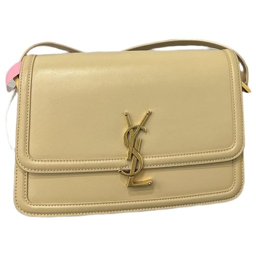 Solférino leather handbag