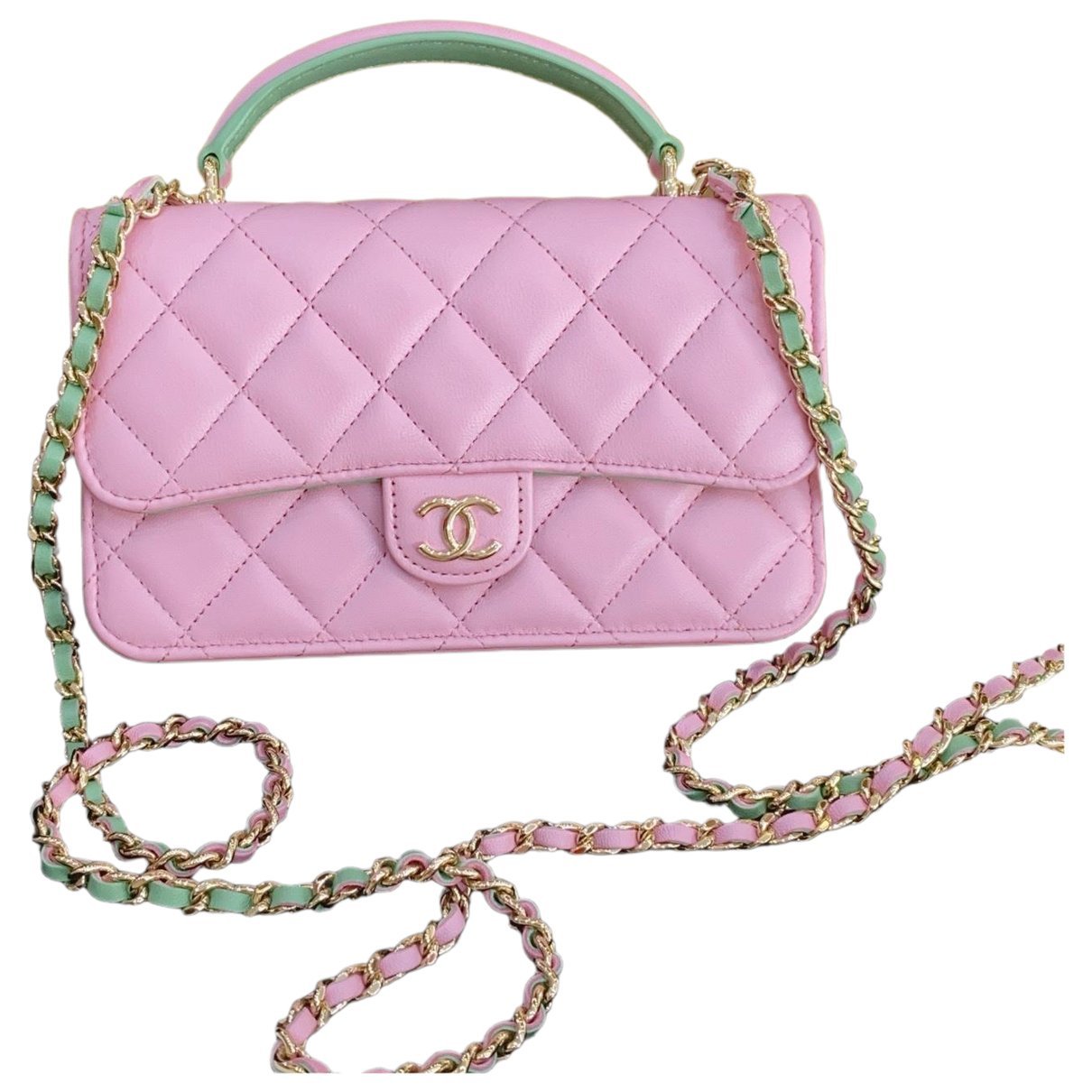 Timeless Classique Top Handle leather handbag