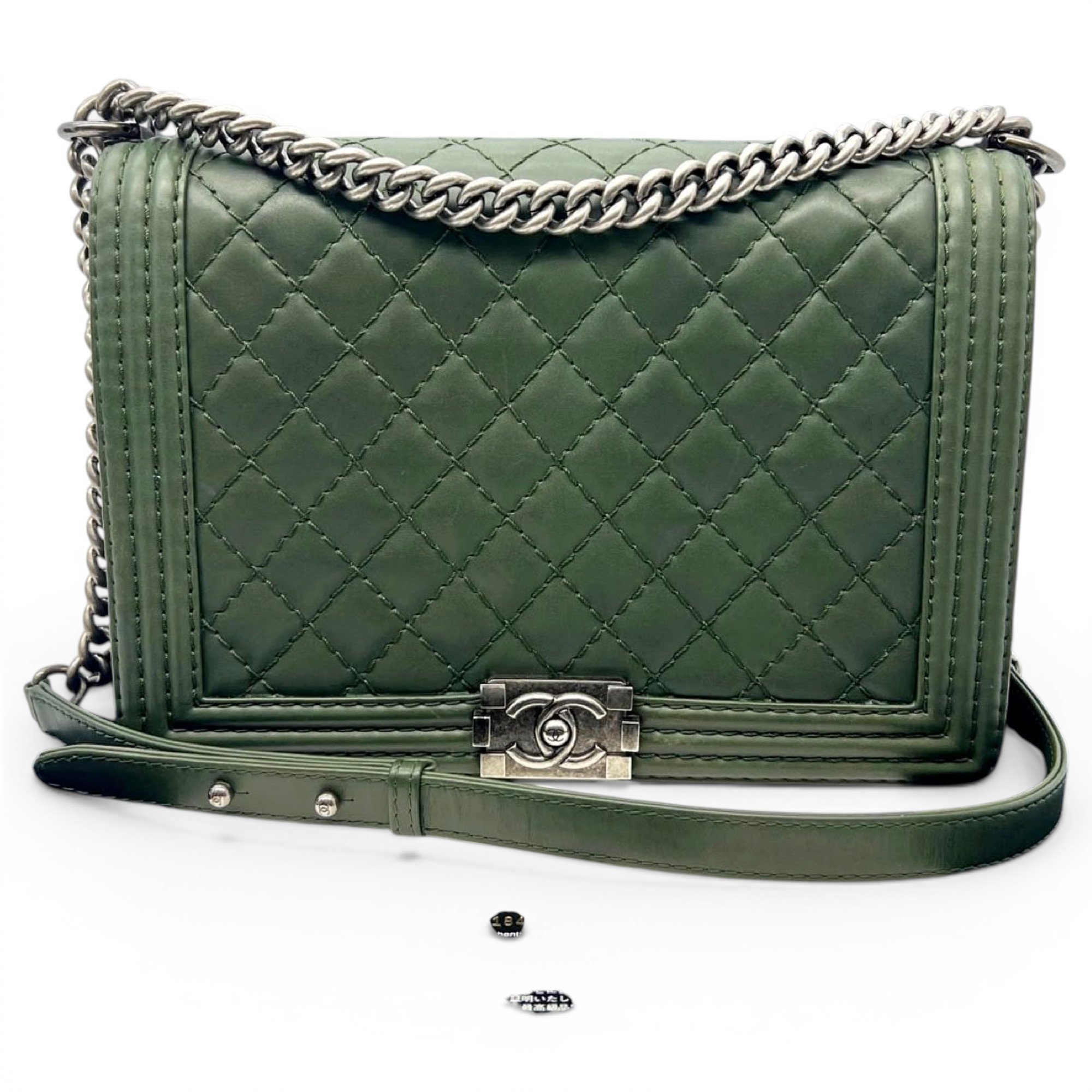 Chanel Boy leather handbag