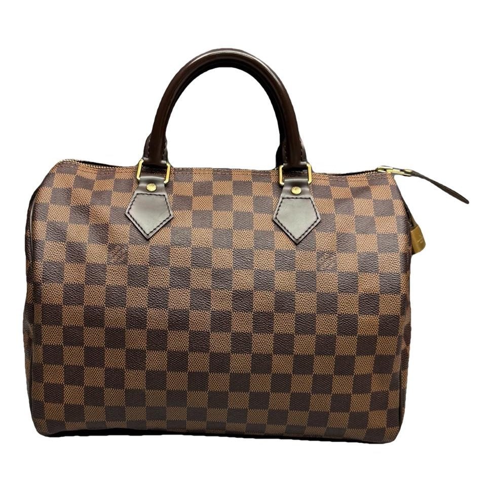 Speedy leather handbag
