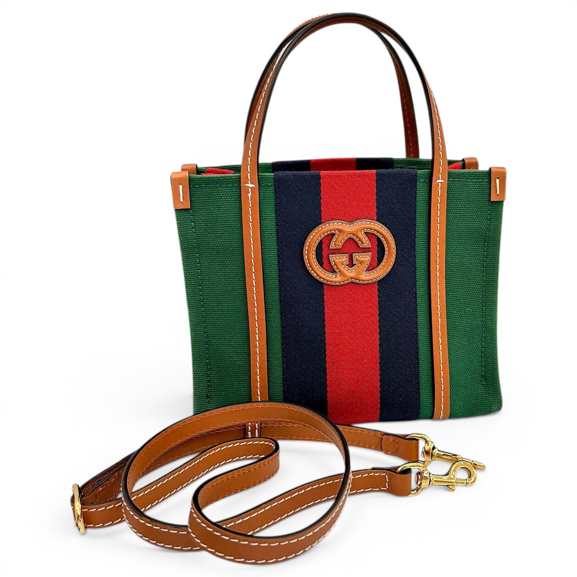 Leather handbag