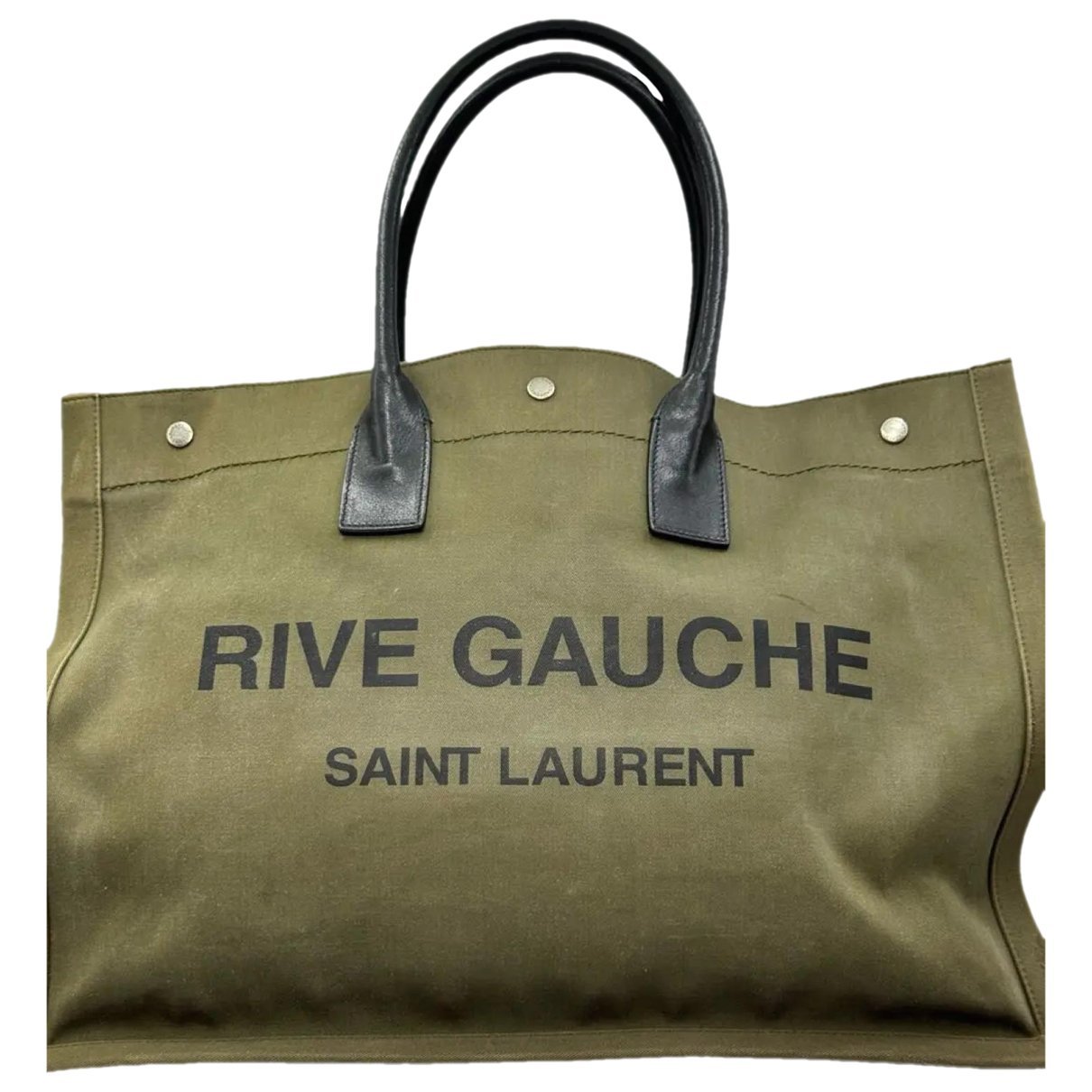 Rive Gauche cloth handbag
