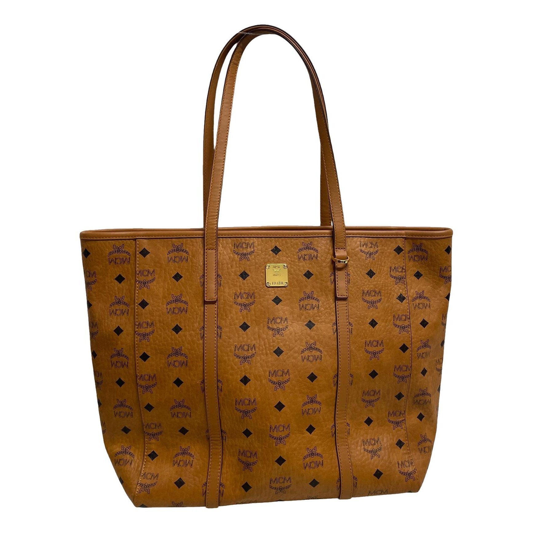 Leather tote