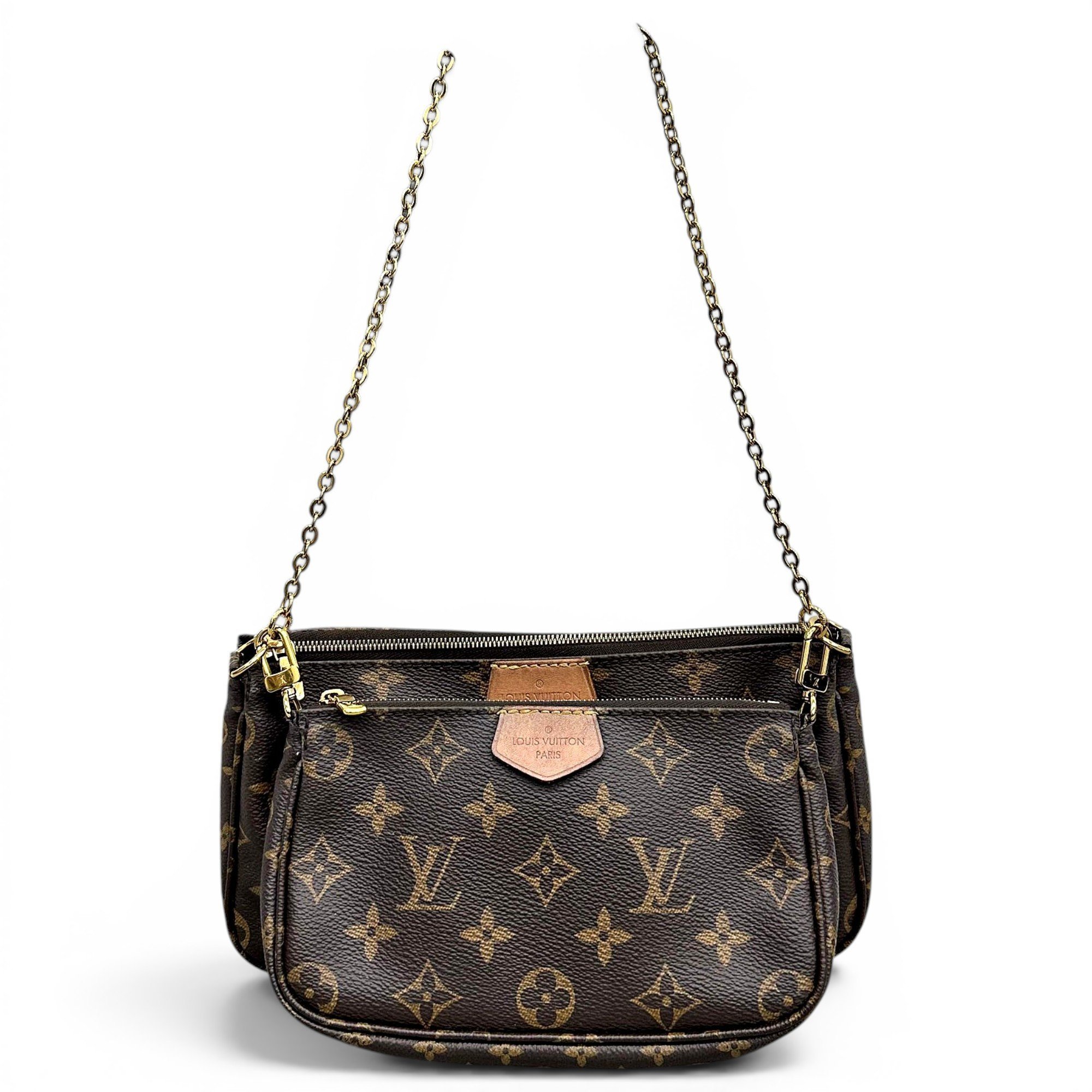 Multi Pochette Accessoires leather handbag