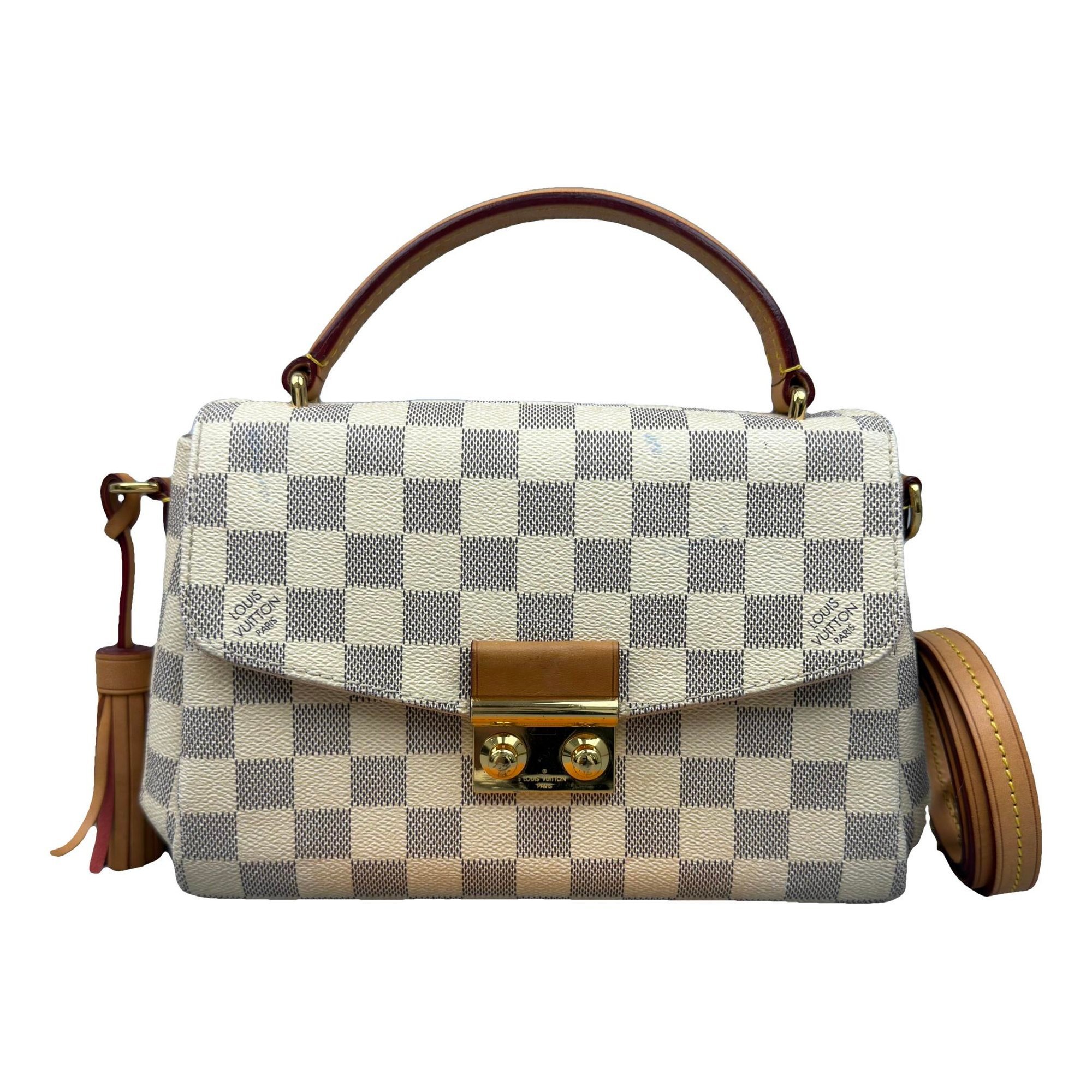 Croisette leather handbag